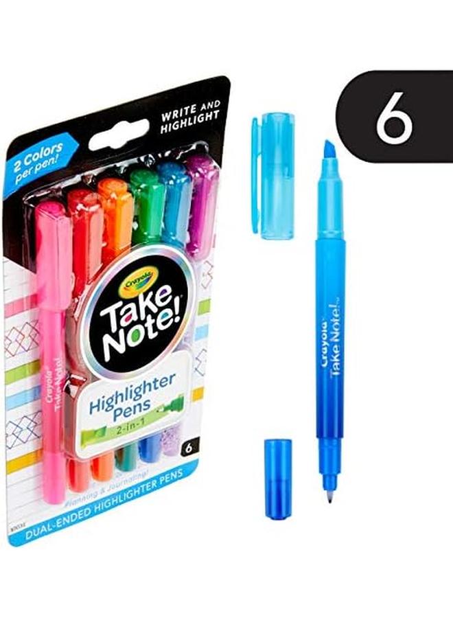 كرايولا 6 قيراط. تدوين الملاحظات والكتابة وتسليط الضوء على الأقلام - Image 4
