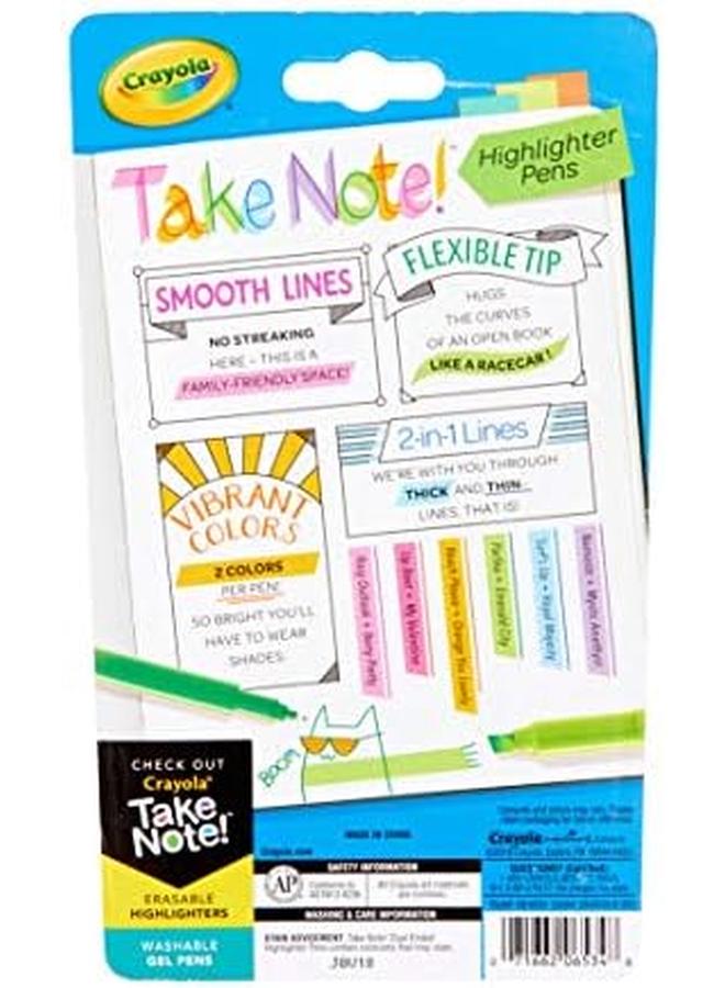 كرايولا 6 قيراط. تدوين الملاحظات والكتابة وتسليط الضوء على الأقلام - Image 3