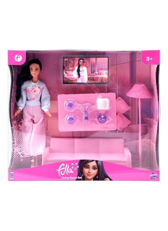 Fulla - Fulla Doll with Living Room Playset (30 cm) - Image 1