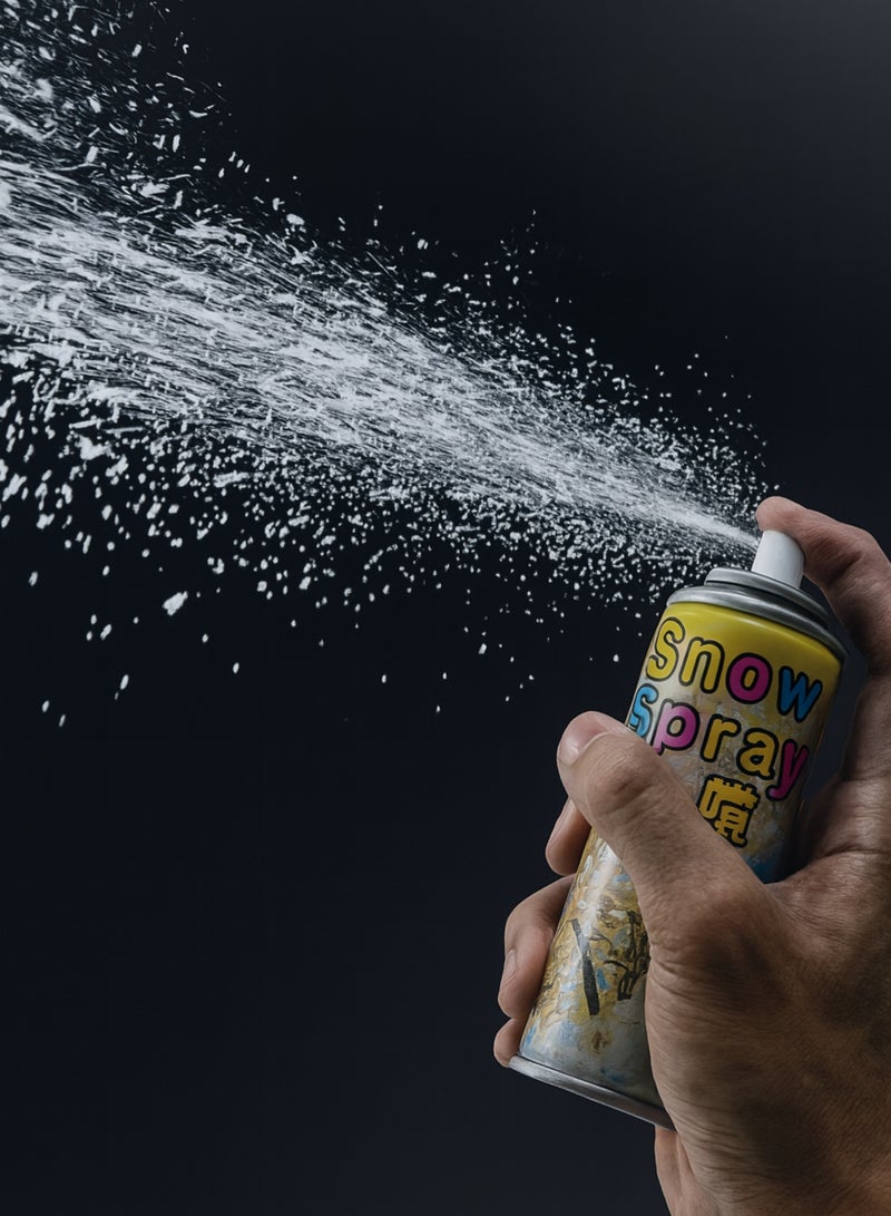 Snow Spray for Party Celebration – 24 PCS Pack | Artificial Snow Spray Cans for UAE National Day, Christmas, New Year, Birthday & Festival Decoration | Easy Spray, Non-Toxic, 250ml - Image 2