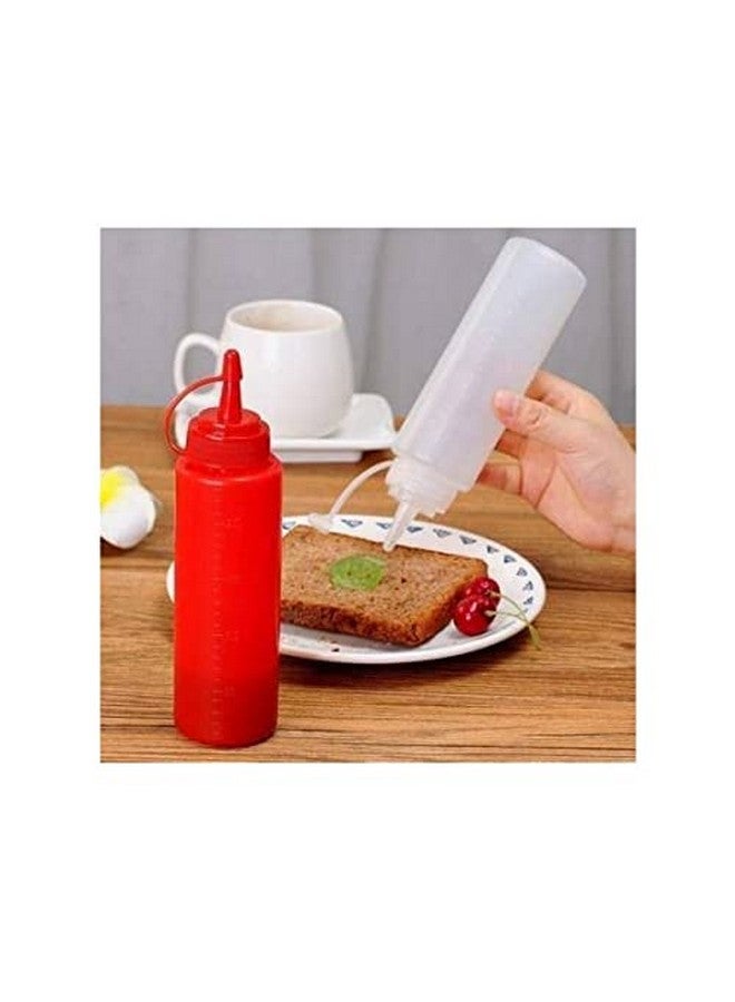 pass pass Plastic Empty Refillable Dispenser for Sauce Oil Ketchup Capacity Of 500ml (Pack of 3) - Image 3