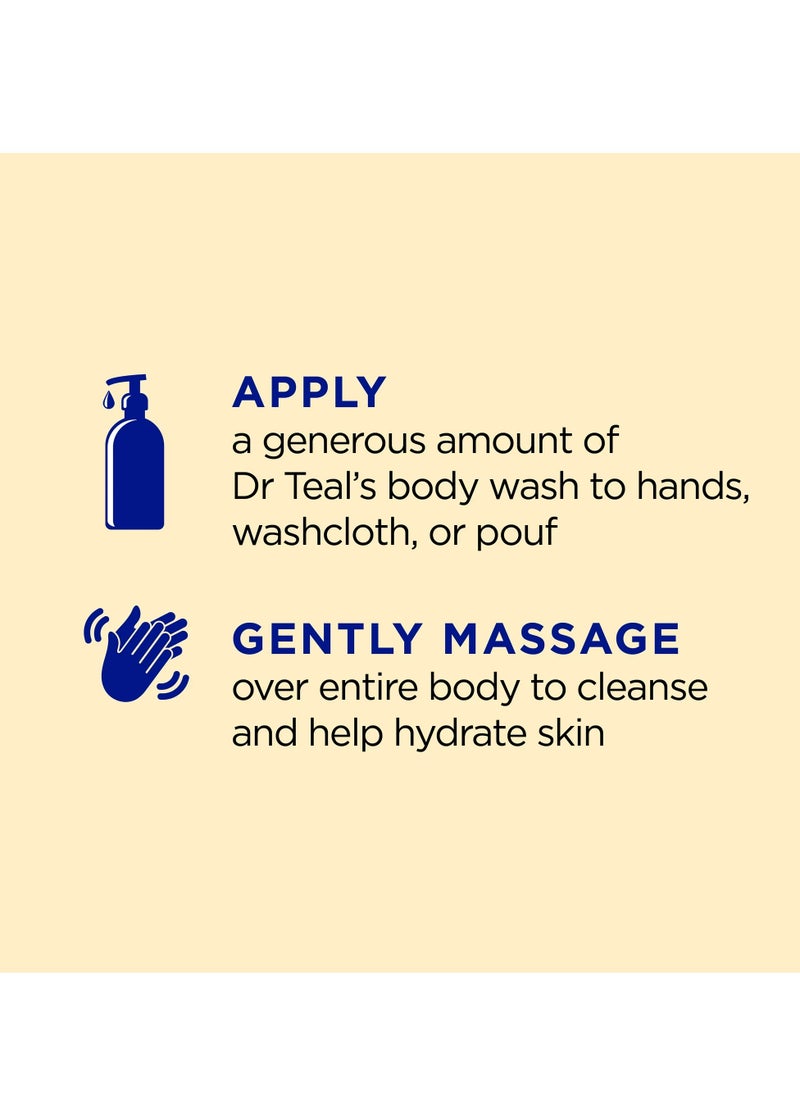 Dr Teal's Dr Teal's Epsom Salt Body Wash - Prebiotic Lemon Balm 710ml  - Image 4