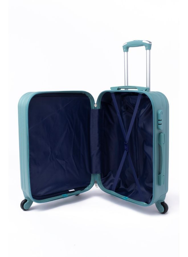 LIMRA Cabin Carry Check-In Luggage Trolley Size 20 inch Ice Green - Image 3