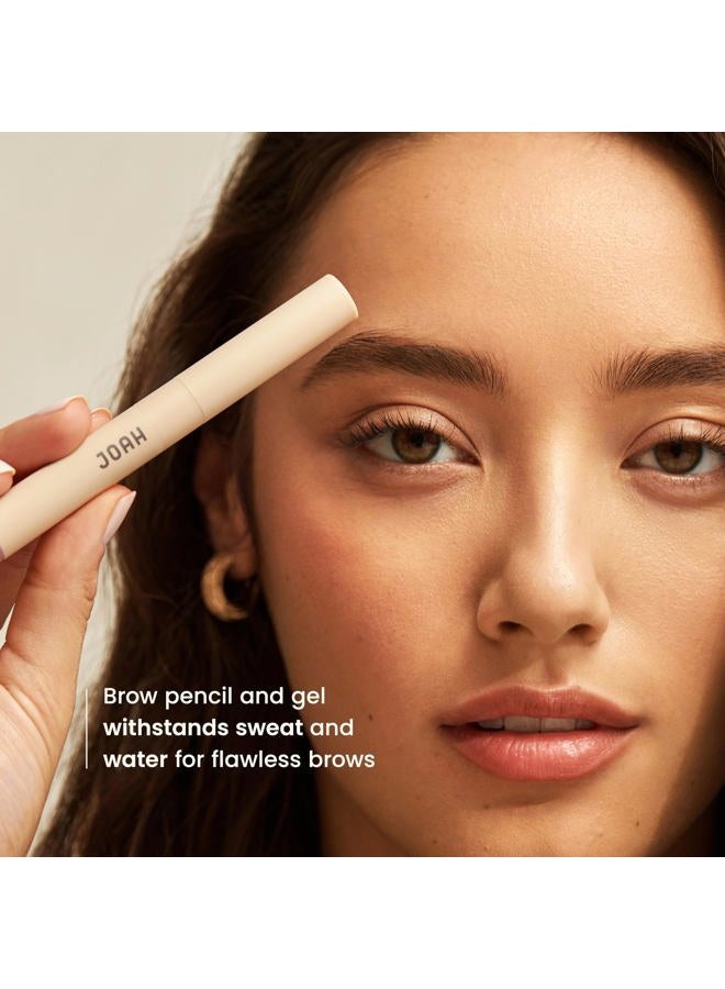 JOAH Brow Down To Me Dual Brow Pencil and Gel, Ash Brown - Image 5