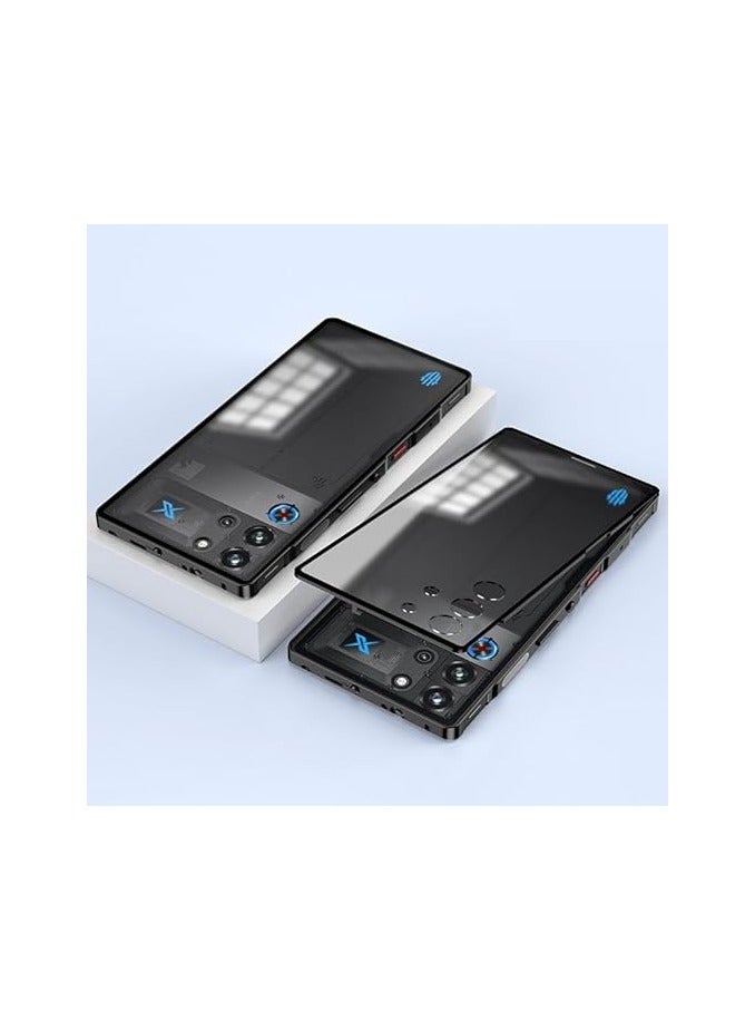 Case Compatible with ZTE Nubia Red Magic 10 Pro/10 Pro+ 5G Case, Aluminium Alloy Metal Frame Matte Frosted Translucent Back Cover Shockproof Protective Shell - Image 1