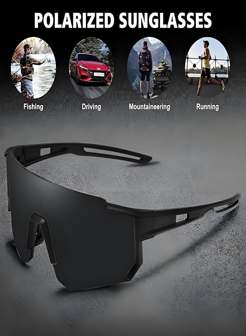 أمنية عظيمة نظارات شمسية رياضية مستقطبة للرجال والنساء، مناسبة للقيادة وصيد الأسماك وركوب الدراجات الجبلية، مع حماية من الأشعة فوق البنفسجية 400. - Image 4