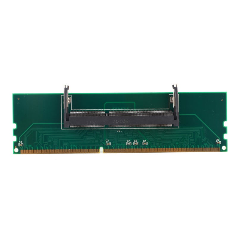 بطاقة نقل ذاكرة DDR3 من وحدة SO-DIMM للكمبيوتر المحمول إلى وحدة DIMM للكمبيوتر المكتبي - محول من 204 دبوس إلى 240 دبوس للاستخدام مع الكمبيوتر المكتبي - Image 1