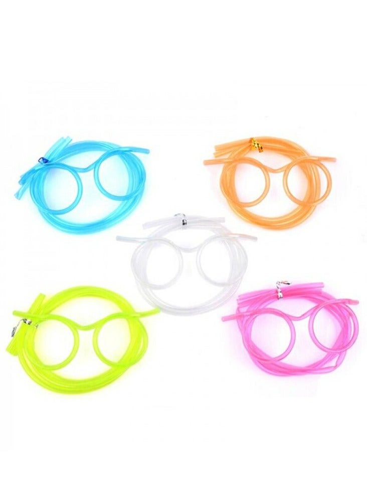 general 14-Piece Creative Fun Eyeglasses Straw - Image 2