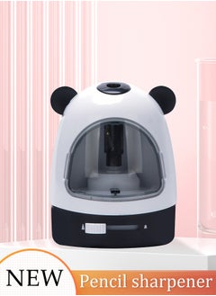 Electric Pencil Sharpener Fully Automatic Pencil Sharpener with Container Portable Duty Automatic Pencil Sharpeners for Schools, Home, Office, Teacher, Artis
