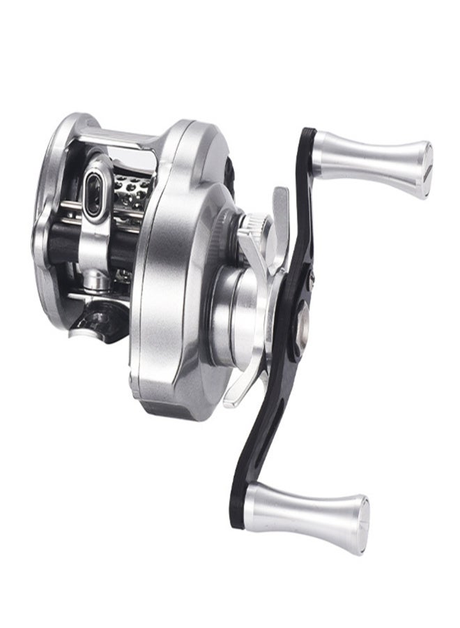 Lizard Fishing Reel Casting Reel Baitcaster 7.6:1 High Speed Reel with Magnetic Brake for Left Hand - Image 1