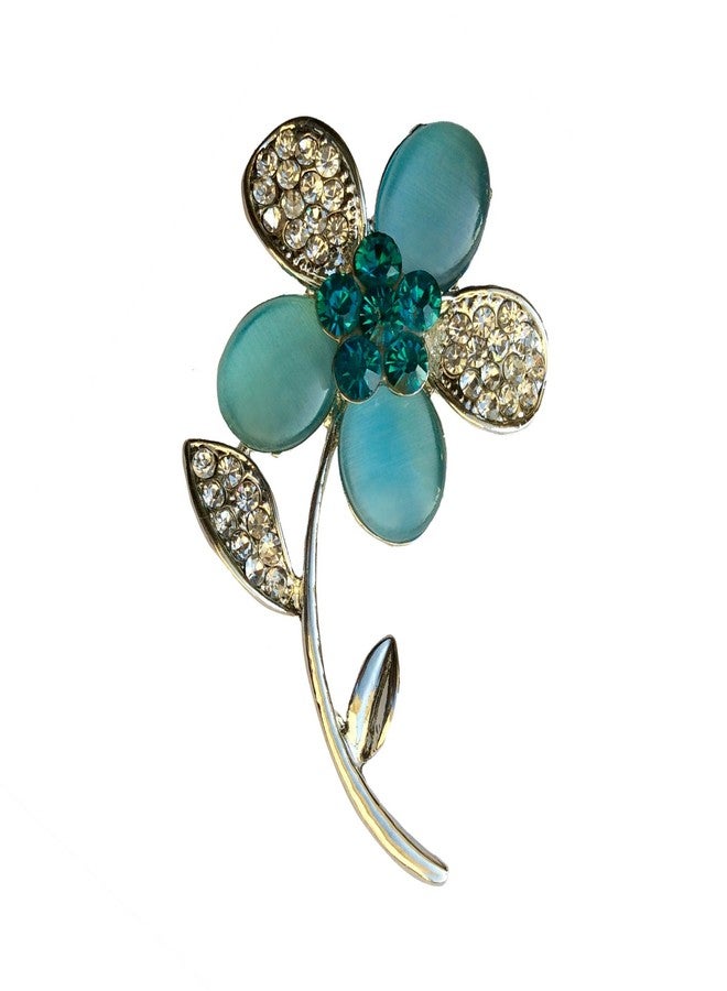 FURE Flower Brooch (Blue) - Image 2