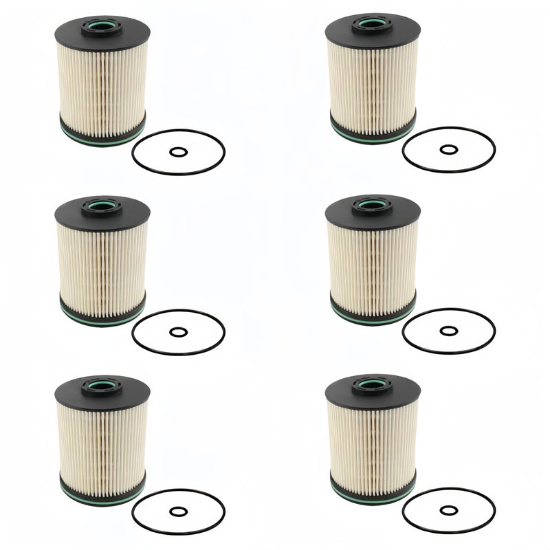TMLGB 13539108 Fuel Filter Pack of 6 Compatible with GMC Sierra 3500 HD 20202024 for 20202024 Chevrolet Silverado 3500 HD