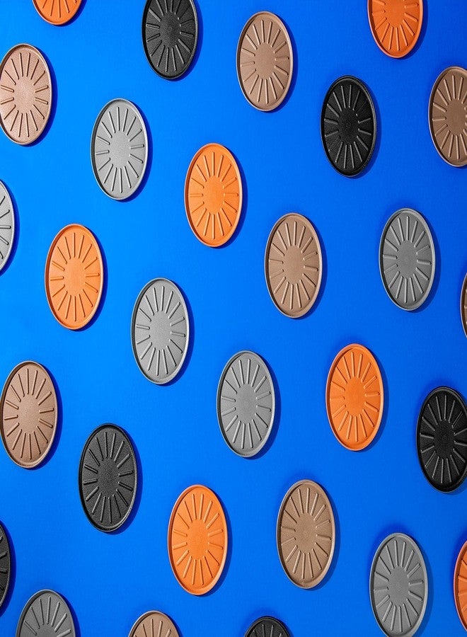 WeatherTech 6" Drink Coasters for Home Surfaces, Anti-Skid, No-Slip knibs - Set of 4, Black - (8A6CSTBK) - Image 5