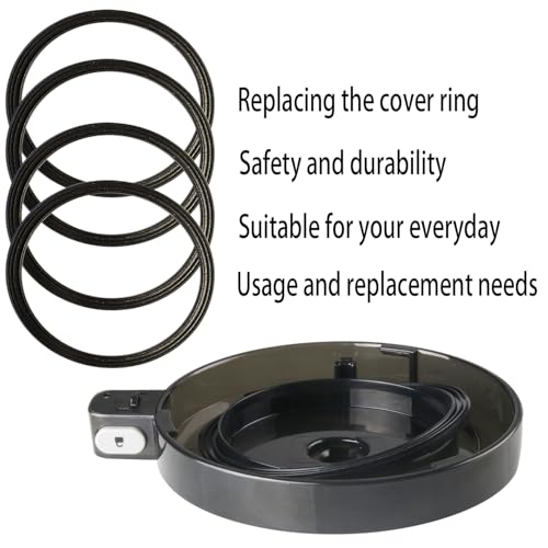 ziHenryDa 5 Pcs Blender Gasket Replacement Rubber Ring Seal Rings Gaskets Part for Ninja NC299AMZ/NC301/NC300/NC201/NC101 Series Replacement Parts Accessories Blender - Image 5