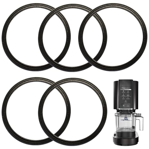 ziHenryDa 5 Pcs Blender Gasket Replacement Rubber Ring Seal Rings Gaskets Part for Ninja NC299AMZ/NC301/NC300/NC201/NC101 Series Replacement Parts Accessories Blender - Image 1