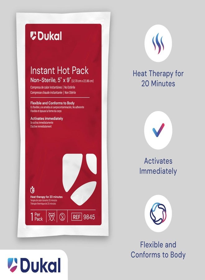 DUKAL Instant Hot Pack 5" X 9" Case of 24 - Image 3