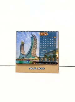 Generic 2025 Iconic Building Desk Calendar – Stunning Architectural Landmarks, Monthly Planner with Scenic Views, Perfect Home & Office Decoration. 2025-2026 - Jan to Dec 2025. 22 CM x 23CM  - Image 5