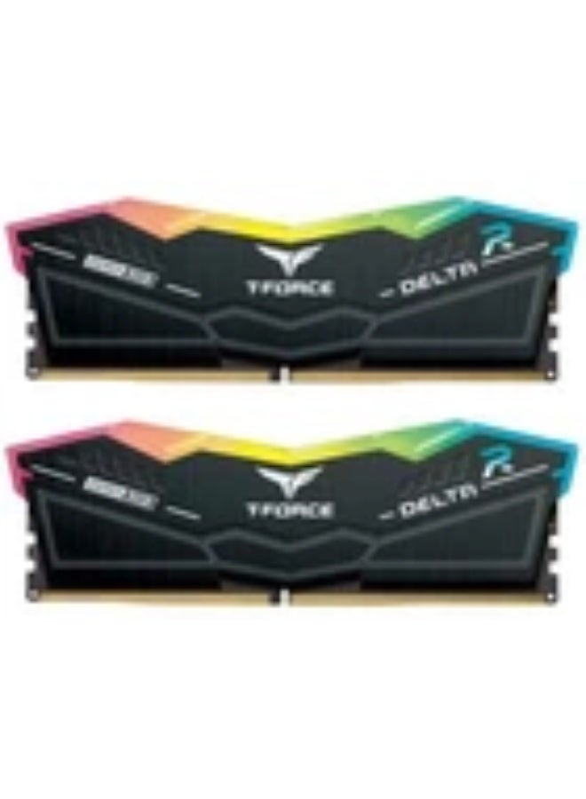 TeamGroup TFORCE DELTA RGB  16GB X 2 DDR5 6000 CL30 Black - Image 1