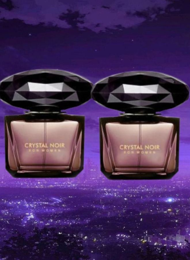 كريستال 2 قطع عطر كريستال نوار للنساء 90 مل - Image 1