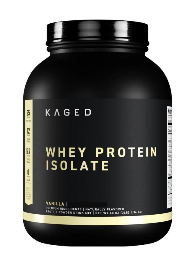 Kaged Protein  Isolate Blend Whey Vanilla Flavour 1.85Lb