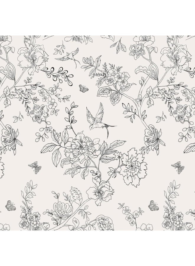 [ بفك ] 44cm * 10M ورق الحائط ، التصميم الإبداعي ، لون نمط خلفية ذاتية اللصق ، تنطبق على مجموعة متنوعة من ديكور المنزل - Image 1