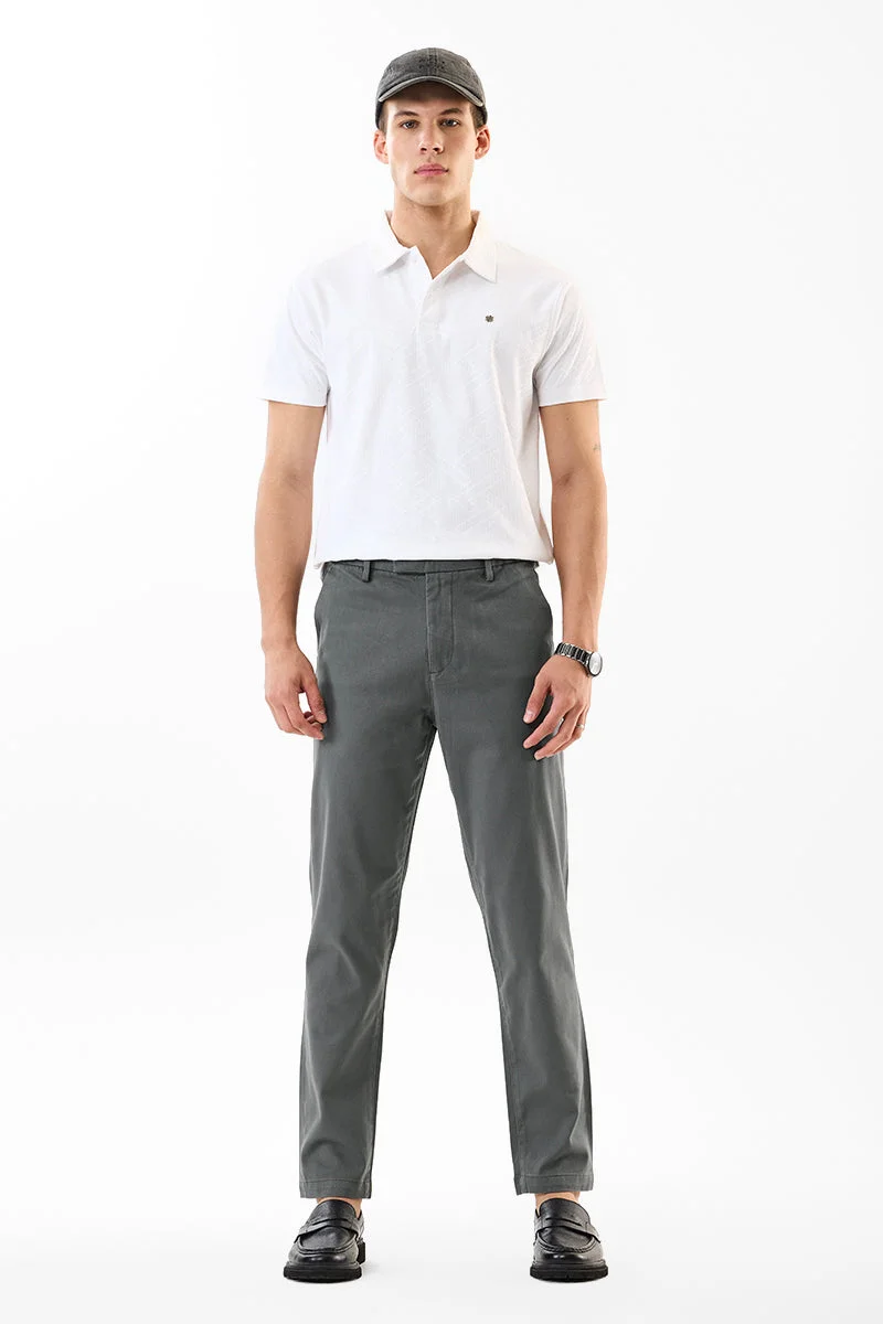 SNITCH Stretch Slim Fit Trousers