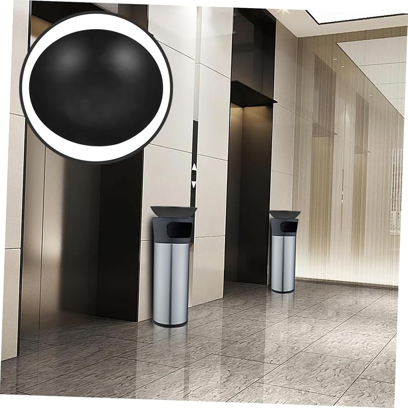 منفضة سجائر من الفولاذ المقاوم للصدأ قابلة لإعادة الاستخدام لردهات الفنادق والاستخدام الخارجي سهلة التنظيف لا تتشوه - Image 3