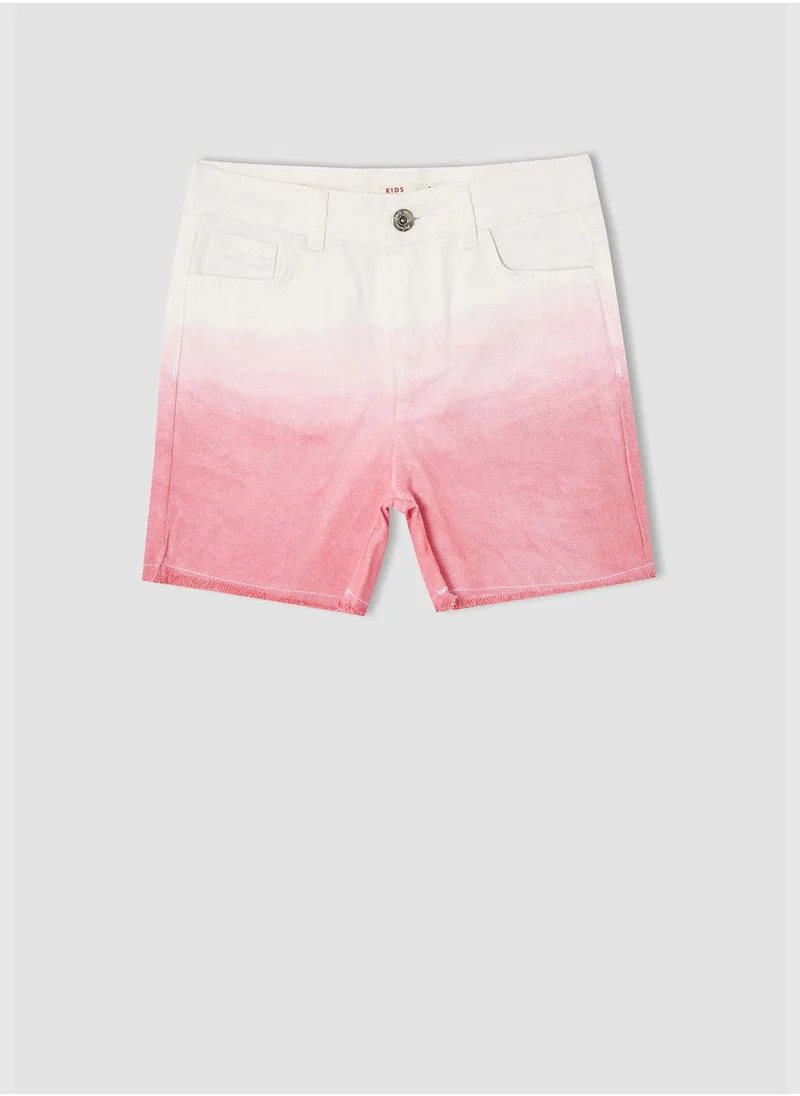 DeFacto Gradient Fade Denim Jean Shorts