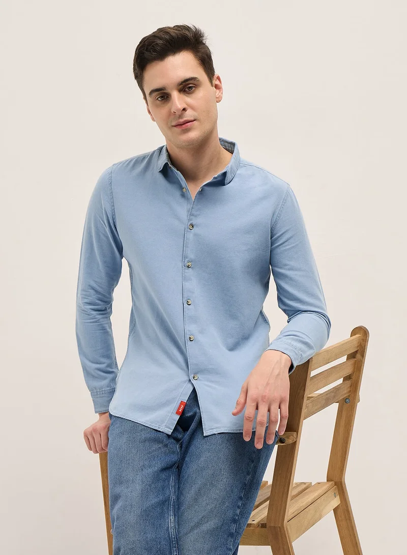 THE BEAR HOUSE Men's Shirt for Casual and Formal Wear | Classic Button-Down Style for Office, Daily Use, Travel, Events & All-Season Outfits | Versatile & Stylish Wardrobe Essential for Every Occasion