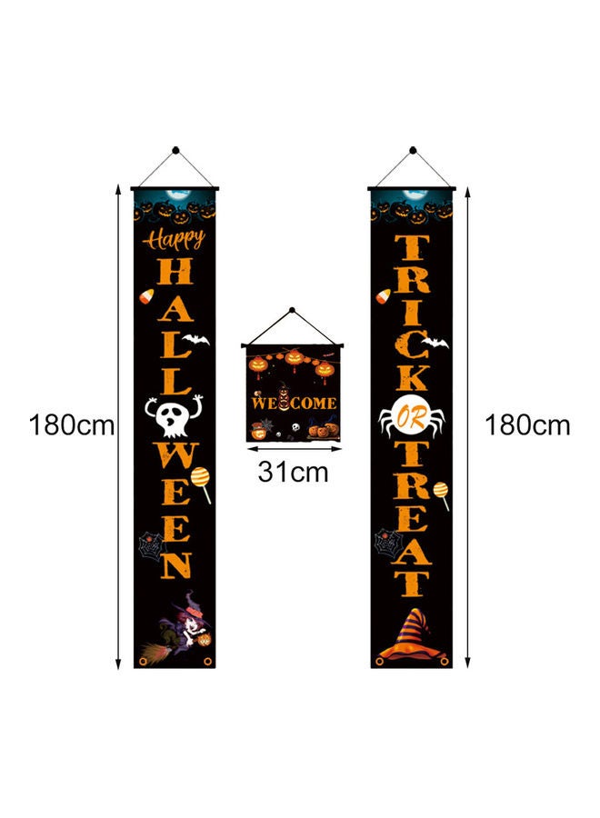 Loquat Trick Or Treat Couplet Party Banner - Image 2