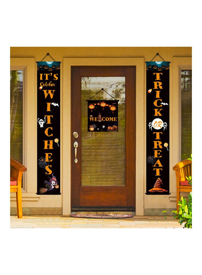 Loquat Trick Or Treat Couplet Party Banner - Image 3