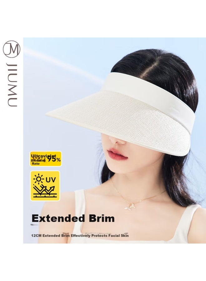 Jiumu Sun Protection Hat For Women, Sun Visor, Sun Hat, Visor Cap, Cool Hat, Summer Outdoor Face-covering Uv Protection Hat For Women - Image 5