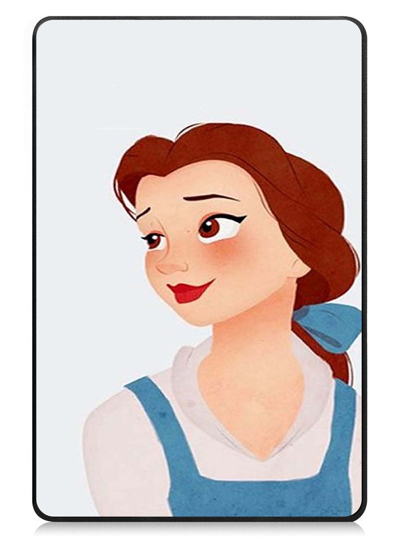 Theodor Protective Flip Case For Samsung Galaxy Tab S9 FE With Trifold Stand Auto Wake Sleep Shockproof Cover disney girl - Image 1