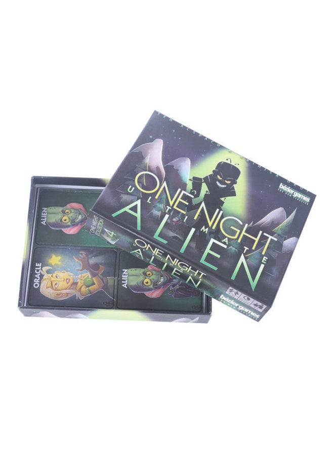Full English Version One Night Ultimate Alien Alien Casual Board Game Card Werewolf Series-Color:One Night Ultimate Super Villains Villains  - Image 3