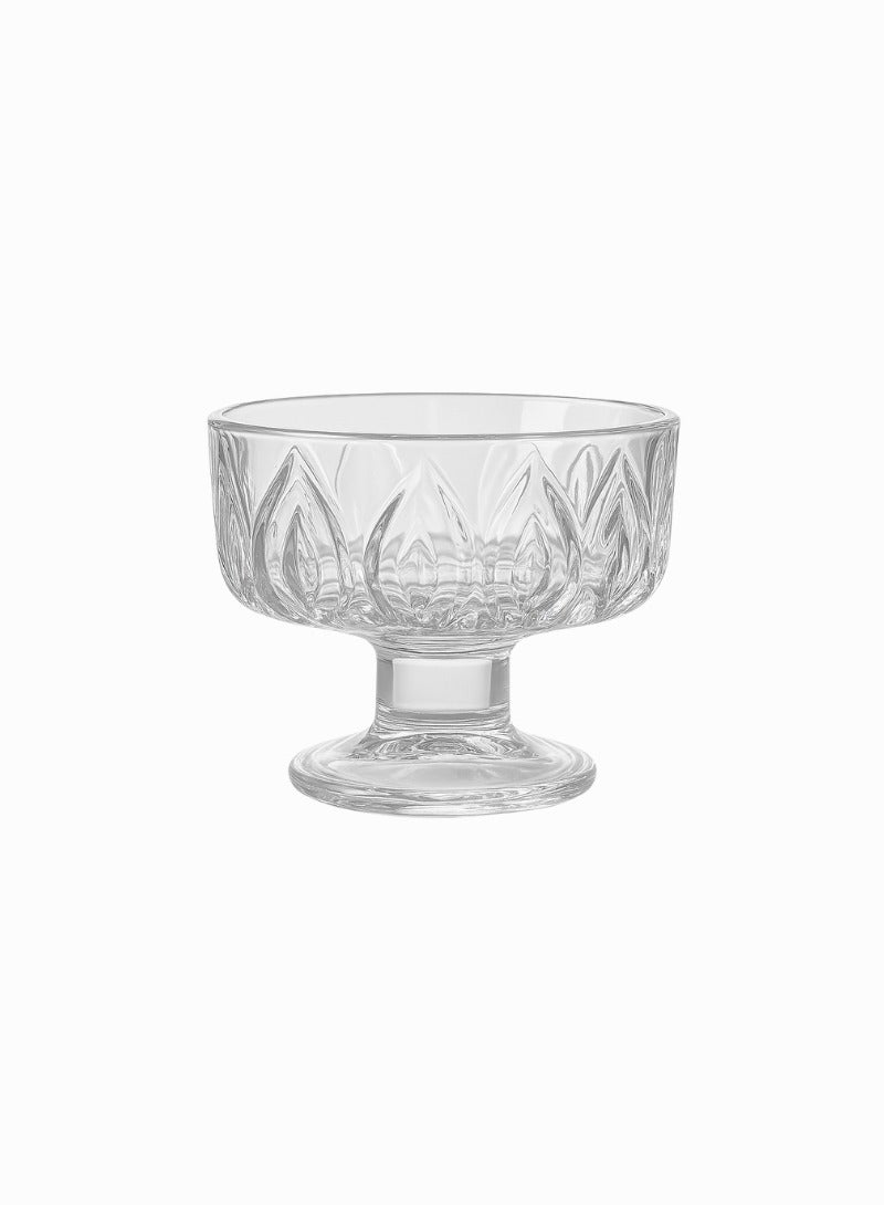 القناص طقم زبادي حلا 8 قطع من الكريستال الفاخر بقاعدة أنيقة | أكواب تقديم للحلى والآيس كريم والفواكه - Image 2