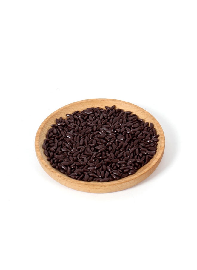 null - Simulation Grain Model Simulation Cashew Corn Rice Hazelnut Peanut Pea Raisin Decorative Props-Color:Purple Rice - Image 1
