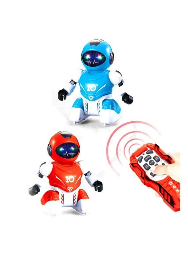 Jack Royal - Jack Royal 2 Players SoccerBot RC Robot Remote Control Soccer Game for Kids Tackle, Dribble & Shoot Football Toys for Boys & Girls USB Rechargeable (2 Players) - Image 1
