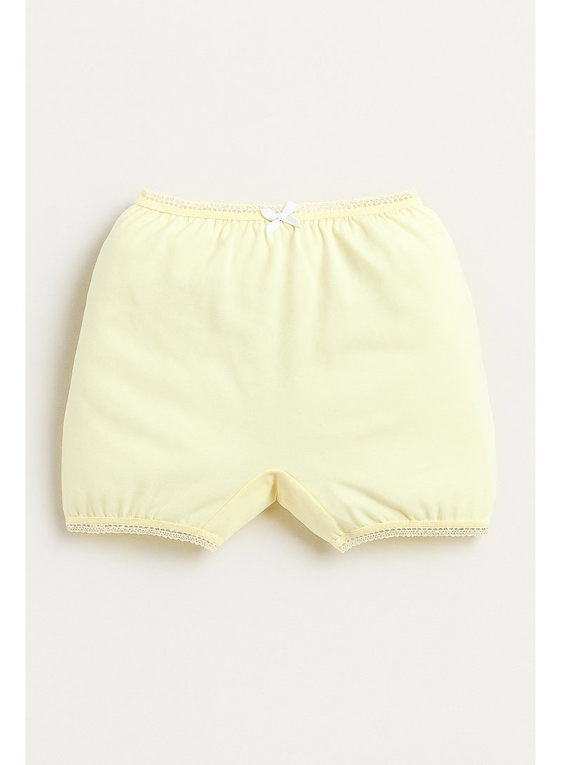 فكتور اند جين 3 قطع شورت أطفال بناتي قطن ناعم بألوان باستيل - Image 3