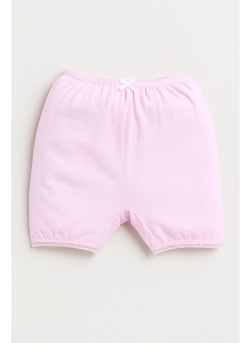 فكتور اند جين 3 قطع شورت أطفال بناتي قطن ناعم بألوان باستيل - Image 2
