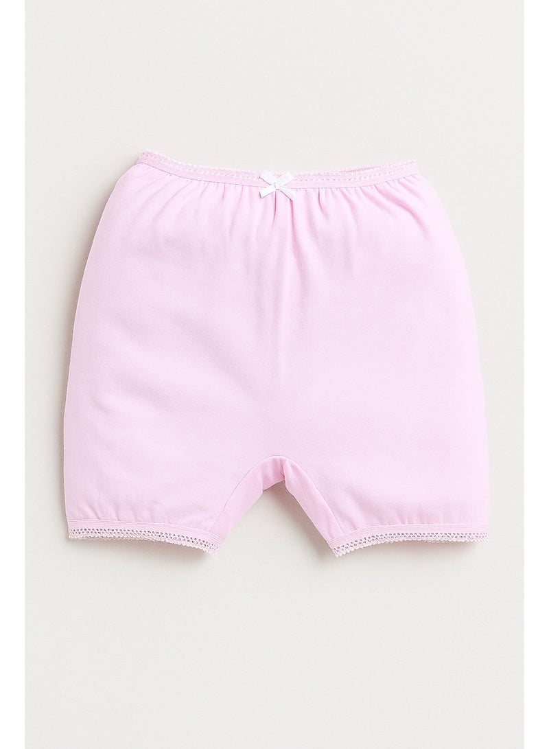 victor and jane "3-Pack Bloomers for Baby Girls – Soft Pastel Cotton Comfort " - Image 2