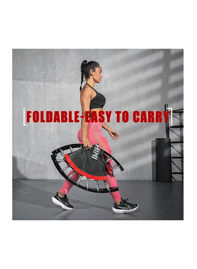 Max Strength 40" Folding Mini Fitness Indoor Exercise Trampoline - Image 4