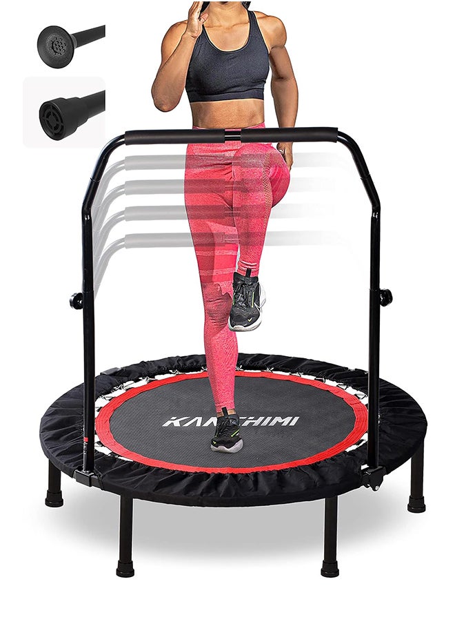 Max Strength - Strength 40" Folding Mini Fitness Indoor Exercise Trampoline - Image 1