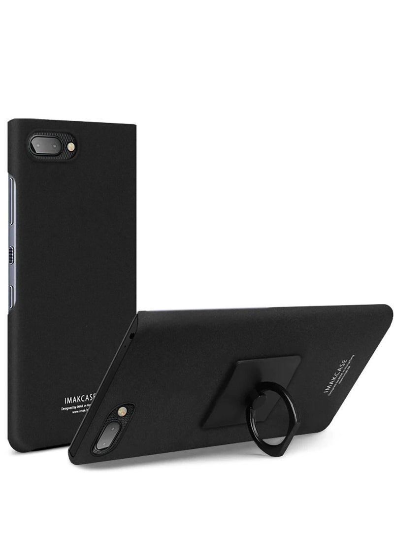 Imak - BlackBerry Key2, Protective Hard Phone Case Cover with Screen Protector Ring Grip and Vehicle Hook Suitable for (BlackBerry Key2) - Image 1