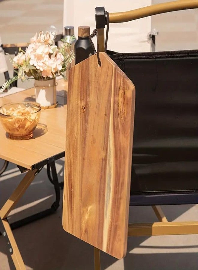 DREWIT STAR Wood Pizza Cheese Home Creative Cutting Board Kitchen Chopping Board Solid Wood Cake Plate (Rectangle Cheese Board) - Image 5