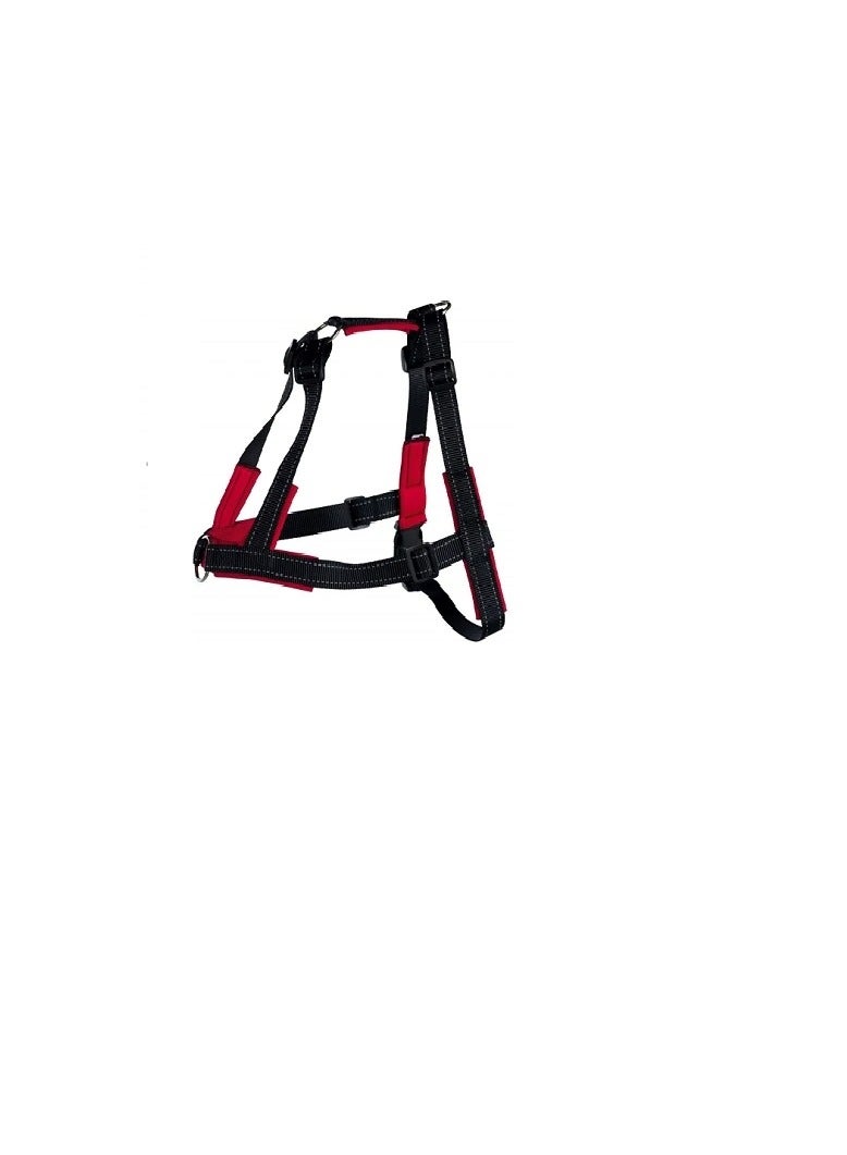 Trixie Lead N Walk Soft Training Black Harness For Dogs - Image 3