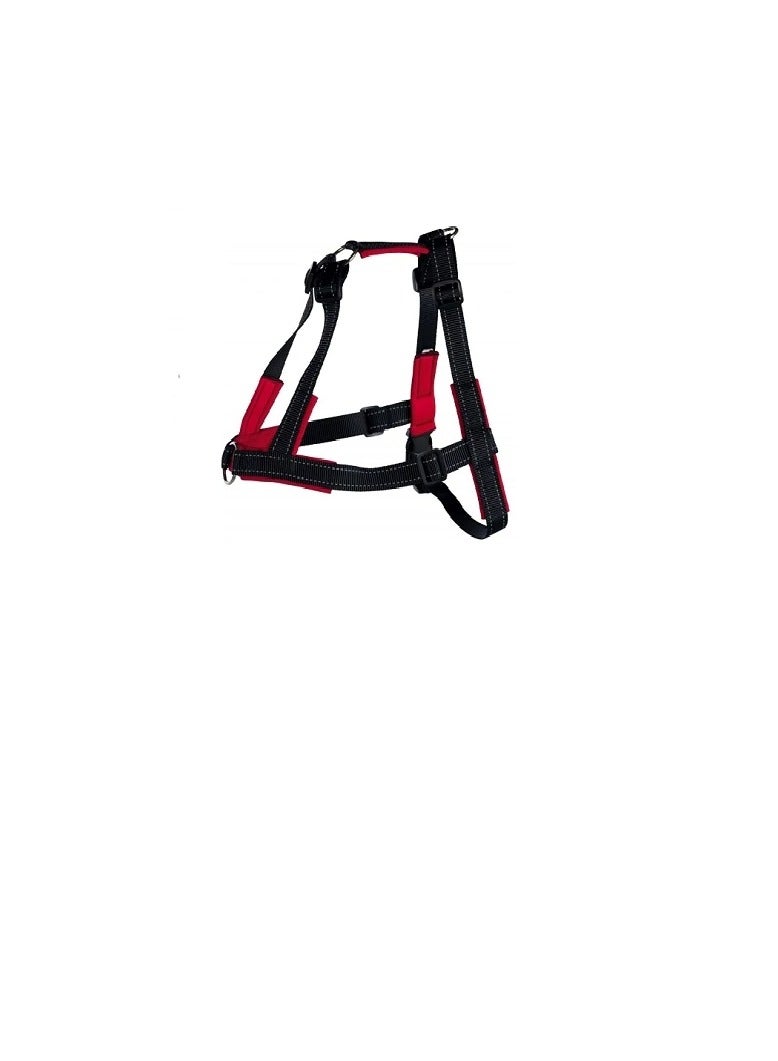 Trixie Lead N Walk Soft Training Black Harness For Dogs - Image 2