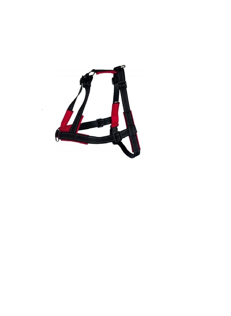 Trixie Lead N Walk Soft Training Black Harness For Dogs - Image 1
