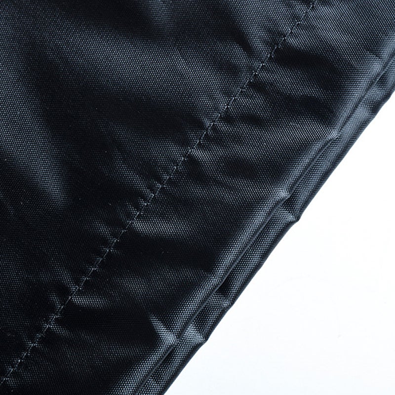 2pcs Drawstring Storage Bag Portable Lightweight Storage Pouch Household Quilt Clothes Storage Organizer - 70x90cm (L, Black) - Image 5