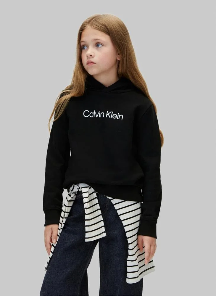 Calvin Klein Jeans Logo Terry Hoody