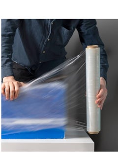 vsell24 Pack of 12PC Stretch Film Wrap 1.5 KG (400 Core ) Clear Packing with Heavy Duty Household Materials ,Office , Warehouse  - Image 2